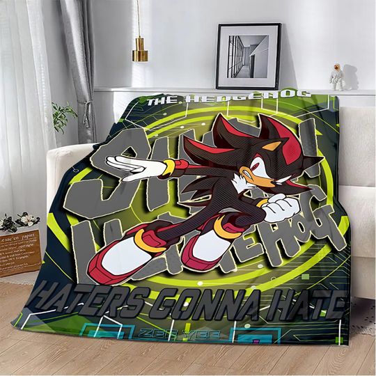 Hot Game The Hedgehogs Printed Blanket Picnic Blankets Warm Blanket