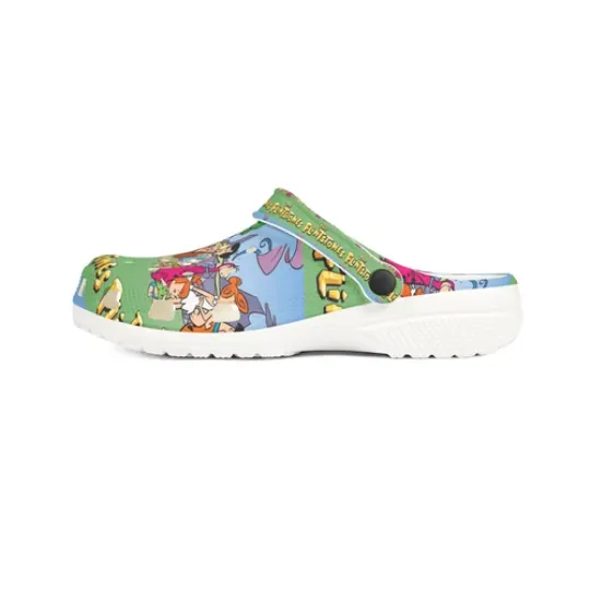 The Flintstones Clogs Shoes (AOP)