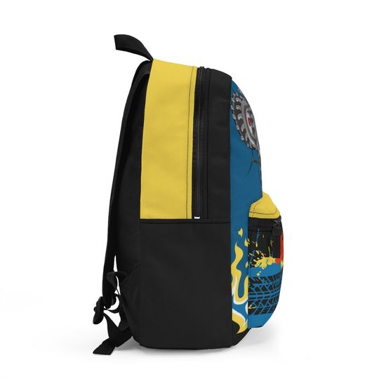 Monster truck backpack, Back pack for kids, Backpack boys personalize, Monogram Large school backpack kid