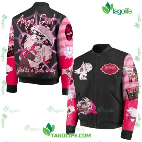 Hazbin Hotel Baseball Jacket