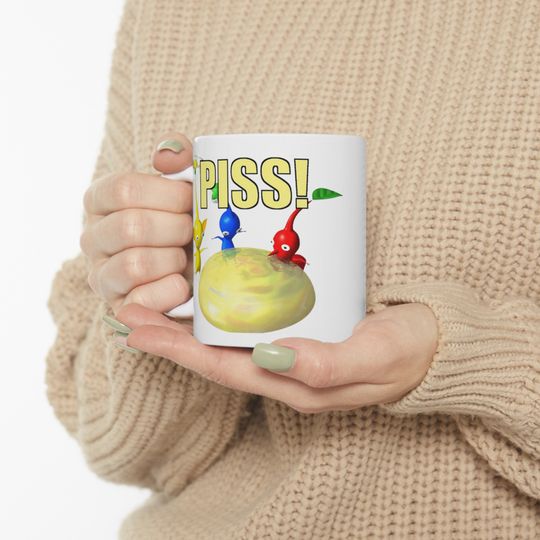 Pikmin PISS Mug