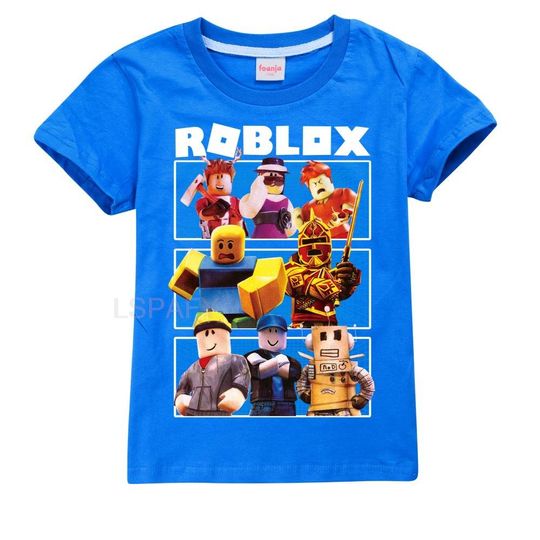 Summer ROBLOX Print Cartoon T Shirt