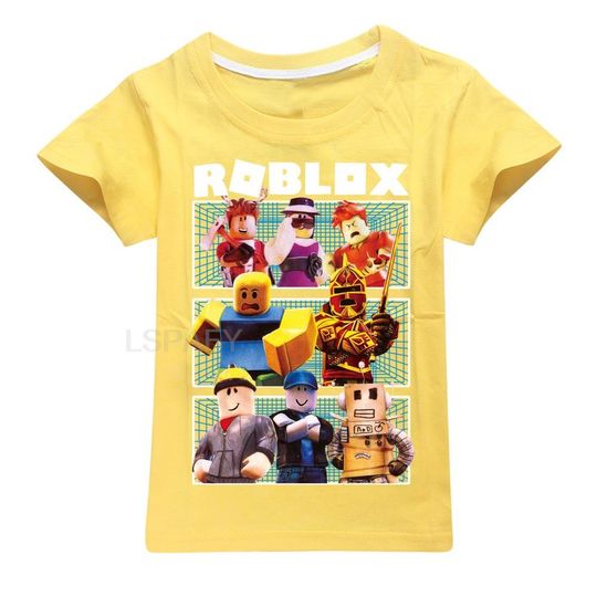 Summer ROBLOX Print Cartoon T Shirt
