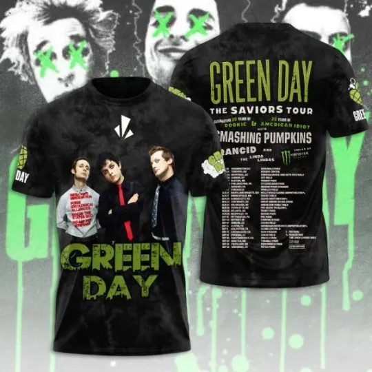 Green Day 3D Hoodie