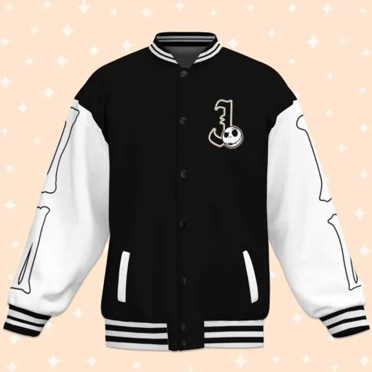 Personalized Nightmare Before Xmas Jack Skellington Jacket