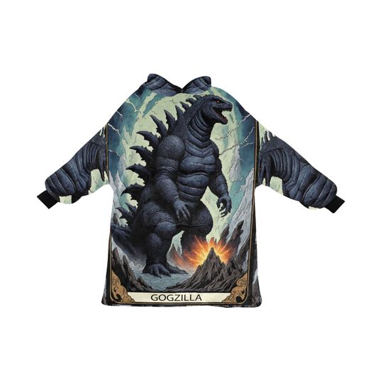 Blanket Hoodie god zilla Gojira Kaiju