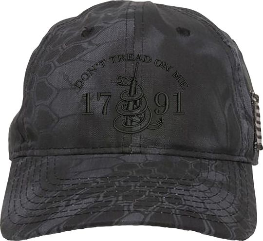 Don't Tread On Me 2nd Amendment 1791 Embroidered Baseball One Size Fits All Structured Hat