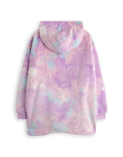 Disney Multicoloured Stitch Blanket Hoodie Girls