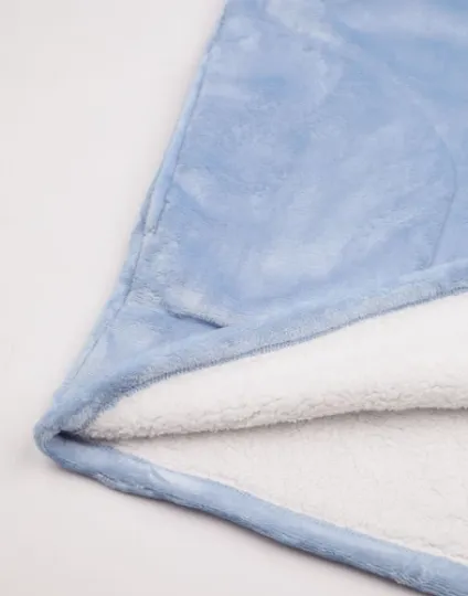 Disney Blue Eeyore Blanket Hoodie Womens