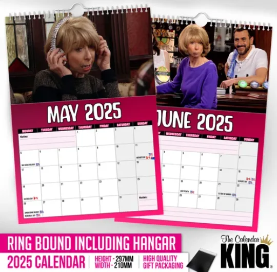 2025 Calendar - Gail Platt – Funny - Quirky - Christmas - Birthday