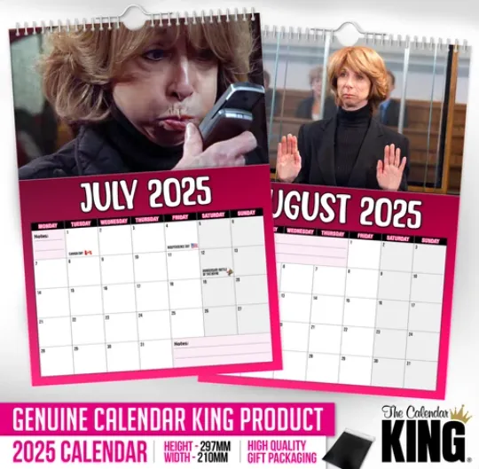 2025 Calendar - Gail Platt – Funny - Quirky - Christmas - Birthday