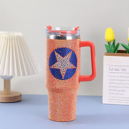 Star 40 Oz Bling Tumblers