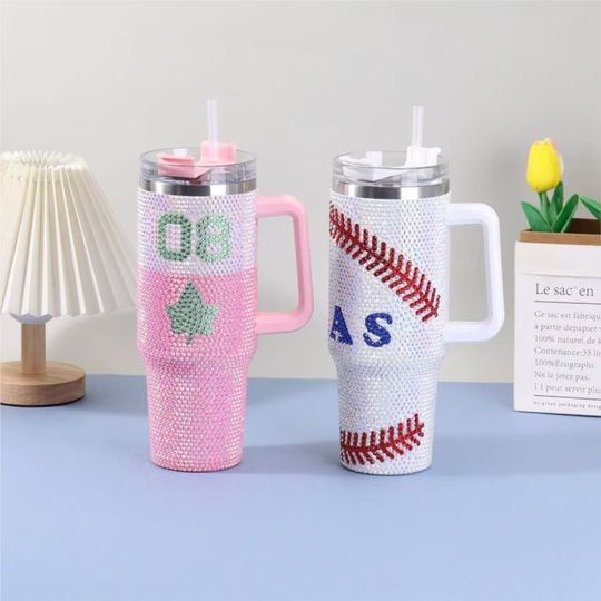 Star 40 Oz Bling Tumblers