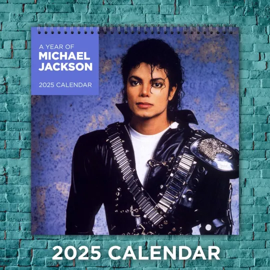 Michael Jackson Calendar 2025, Michael Jackson Celebrity 2025 Wall Calendar