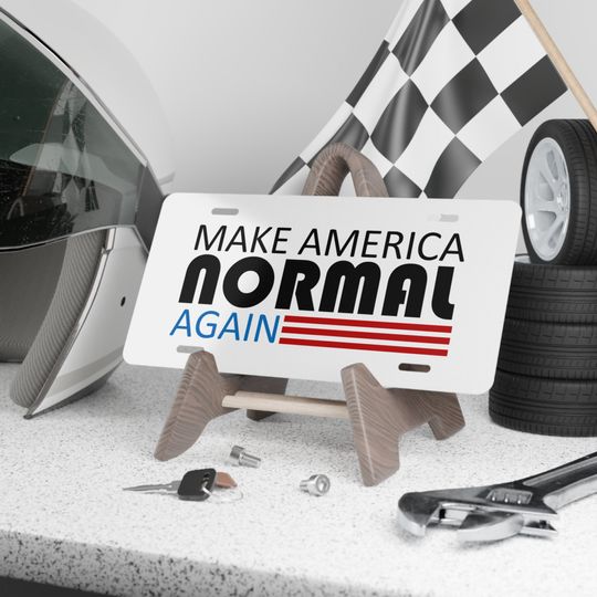 Make America Normal Again License Plate | Car Accessories
