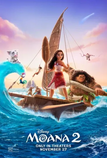 Disney Moana 2 2024 Movie Poster
