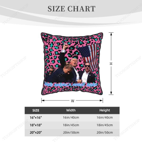 Support Trump Throw Pillow | Christmas Pillow | Christmas Decor