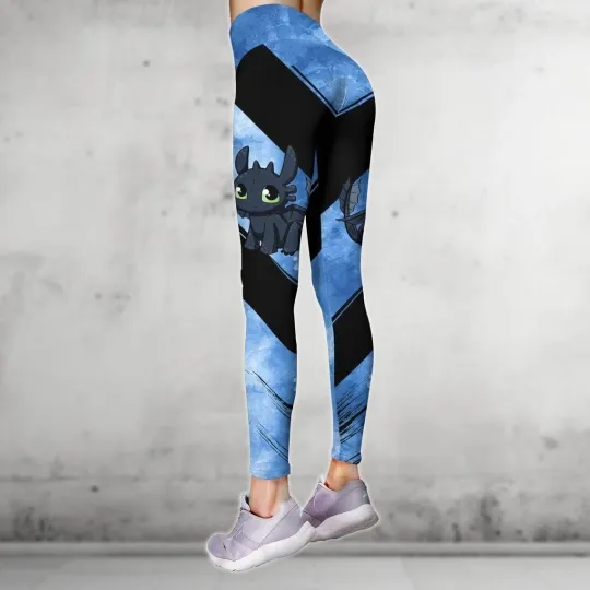 Toothless-For Women Hoodie Leggings Set