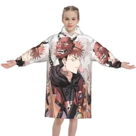 Jujutsu Satoru Gojo Oversized Blanket Hoodie