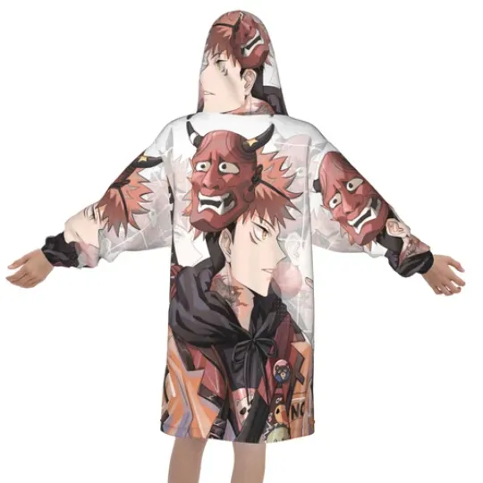 Jujutsu Satoru Gojo Oversized Blanket Hoodie
