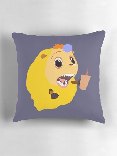 Katie Likes Dunkin Pillow
