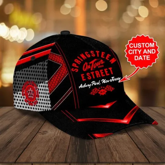 Personalized Bruce Springsteen Baseball Cap