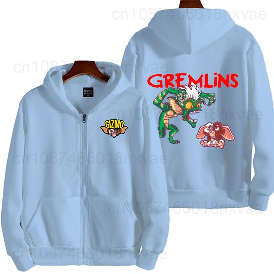 Gremlins White Men Hoodie