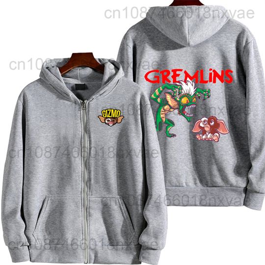 Gremlins White Men Hoodie