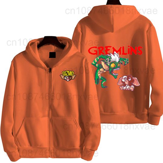 Gremlins White Men Hoodie
