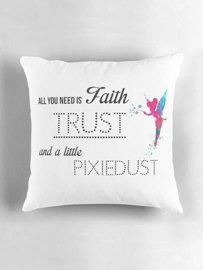 Tinker Bell Pixiedust Pillow