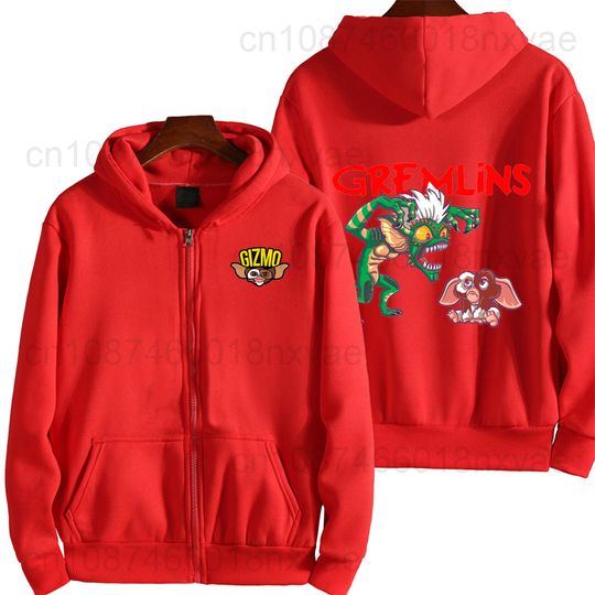 Gremlins White Men Hoodie