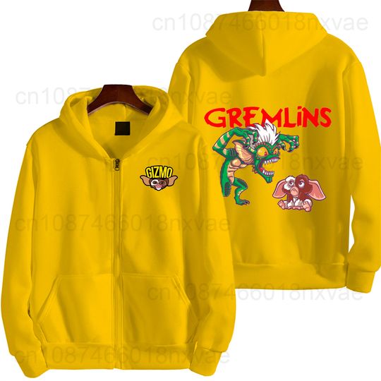 Gremlins White Men Hoodie