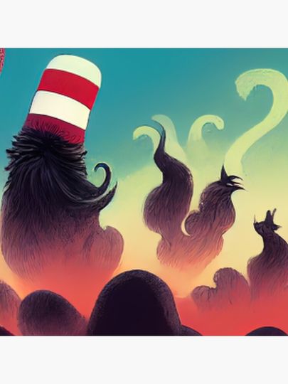 Seuss Geisel  Pillow