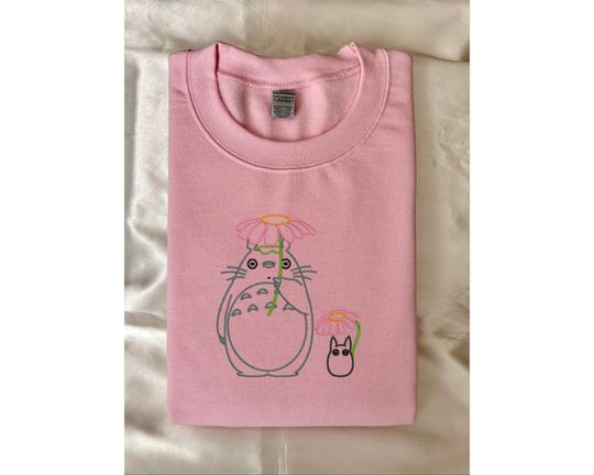 Totoro - embroidered sweatshirt