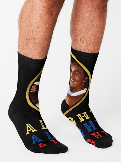 alright alright alright - dazed and confused shirt Socks