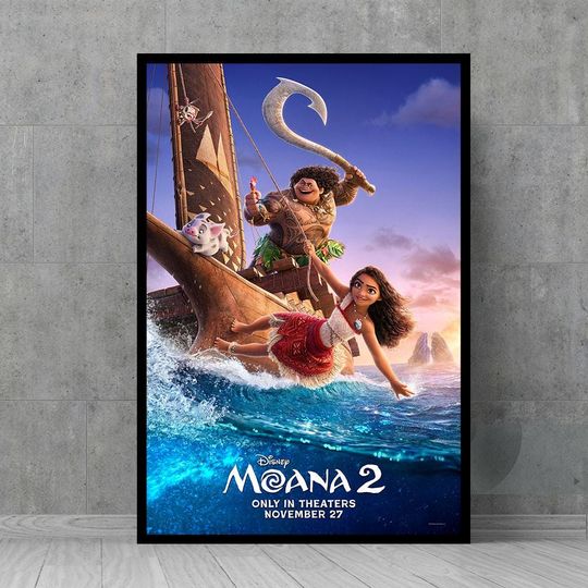 Disney Moana 2 2024 Movie Poster