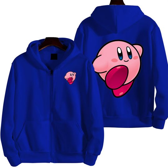 Kirby: Right Back at Ya! Men Cartoon Hoodie