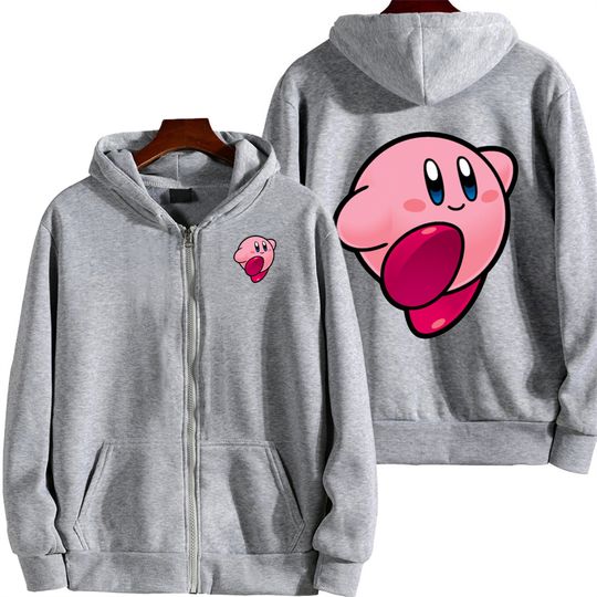 Kirby: Right Back at Ya! Men Cartoon Hoodie
