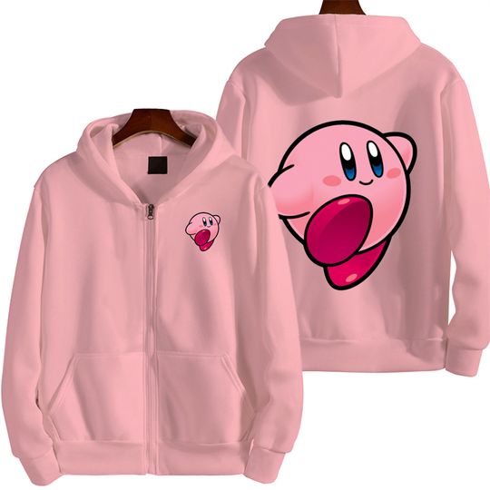 Kirby: Right Back at Ya! Men Cartoon Hoodie
