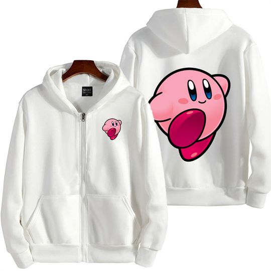 Kirby: Right Back at Ya! Men Cartoon Hoodie