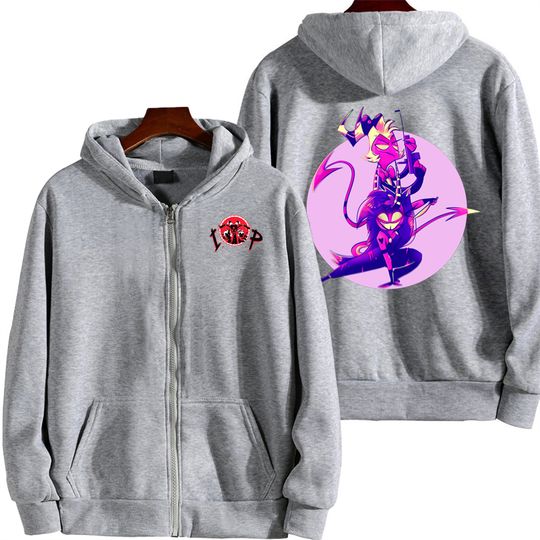 Millie x Moxxie Helluva Boss Men Hoodie