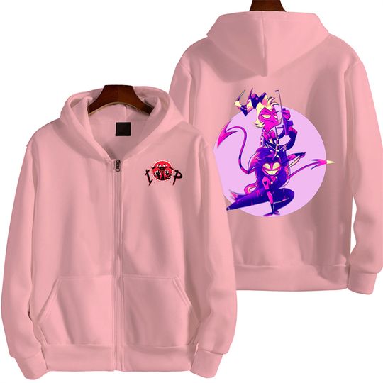 Millie x Moxxie Helluva Boss Men Hoodie