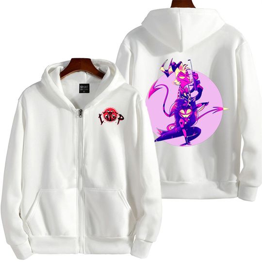Millie x Moxxie Helluva Boss Men Hoodie