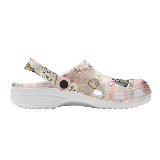 Alice in Wonderland Rubber Clogs