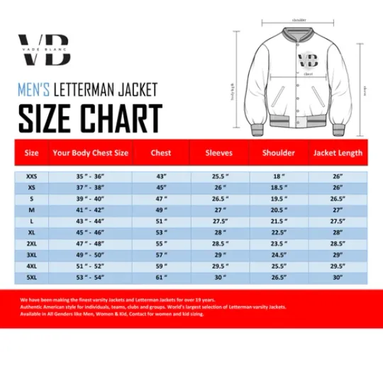 football Buffalo Bills Letterman Varsity Jacket