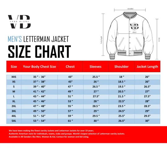 football Buffalo Bills Letterman Varsity Jacket