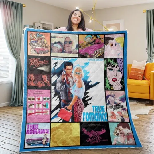True Romance Quilts, True Romance Movie Quilts Blanket