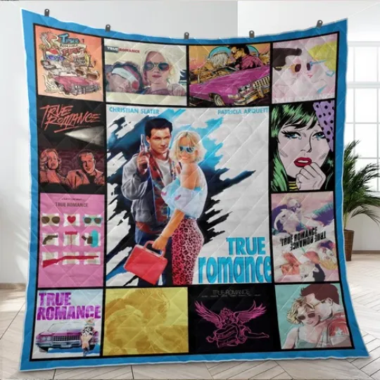 True Romance Quilts, True Romance Movie Quilts Blanket