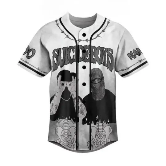 Suicideboys Long Term Effects Of Suffering Personalized Baseball Jersey
