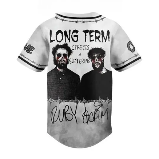 Suicideboys Long Term Effects Of Suffering Personalized Baseball Jersey